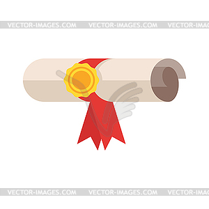 Diploma - vector image