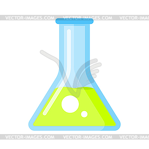 Laboratory flask - vector clip art