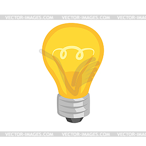 Light bulb - vector clipart