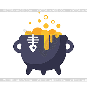 Witch`s kettle - vector clip art