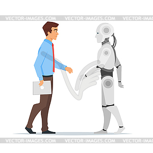 Modern technology concept - vector image