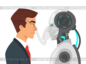 Modern technology concept - vector clipart