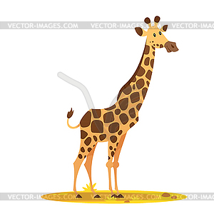 Giraffe - vector clipart