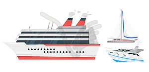 Marine transport - vector clip art