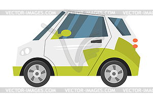 Eco-friendly transport - vector image