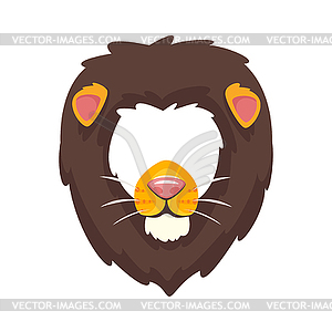 Selfie and video chat filter - vector clipart