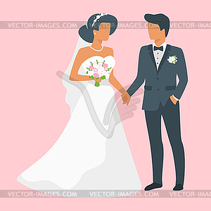 Wedding day - vector clip art