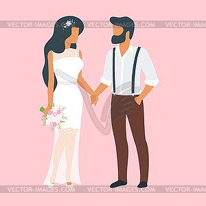 Wedding day - vector clipart