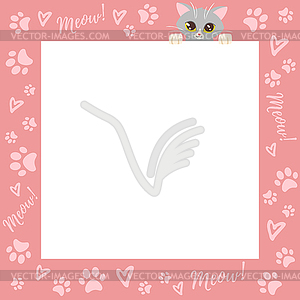 Video and photo frame background - vector image