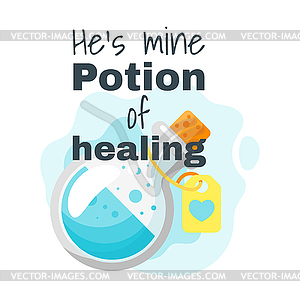Gamer slogan for apparel design - vector clip art