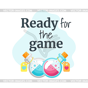 Gamer slogan for apparel design - vector clip art