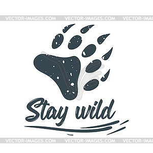 Slogan for apparel design - vector clip art