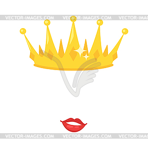 Selfie photo and chat filter - vector clip art