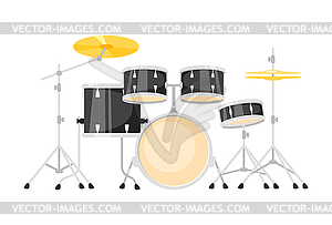 Music instrument - drum ki - vector clipart