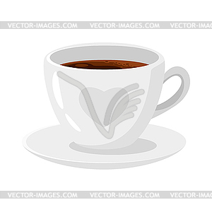 Icon for coffee menu design - vector image