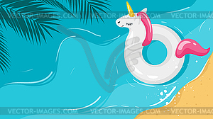 Summer season background - vector clipart