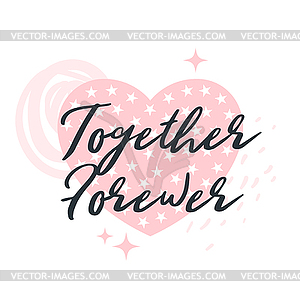 Valentine day design template - vector image