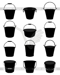 Garden pail - vector clip art