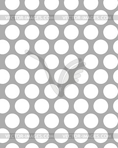 White dots on a gray background - vector clip art
