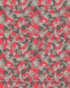 Seamless  camouflage pattern - vector clipart