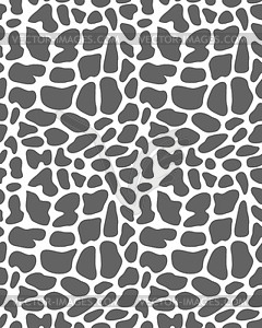 Seamless giraffe pattern - vector clipart