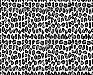 Leopard repeat pattern - vector EPS clipart