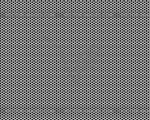 Seamless pattern of black circles  - white & black vector clipart