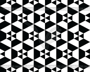 Seamless polygonal pattern - vector clip art