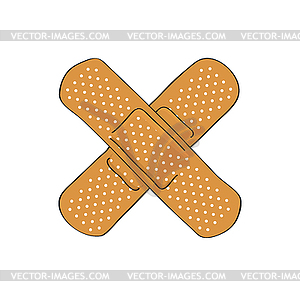 Medical bandage - vector clipart