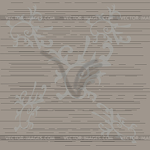 Background with pattern - vector image
