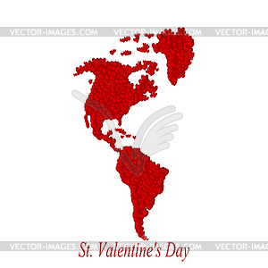 Happy Valentine`s day - vector image