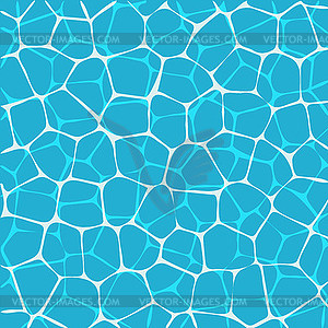 Water surface seen of above - vector clipart