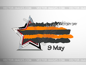 Victory in war. May  - vector clipart