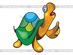 Черепаха Лайк - векторное изображение клипарта