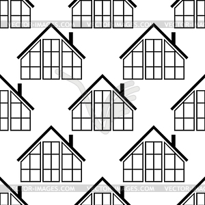 Logo of house. emblem - vector clipart