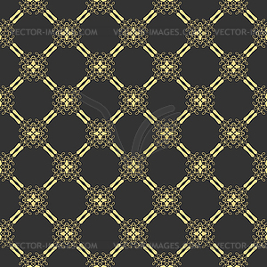 Seamless openwork pattern for textures, textiles, - vector clip art