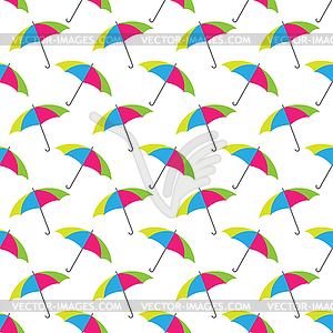 Umbrella. Seamless pattern for texture, textiles, - vector clipart