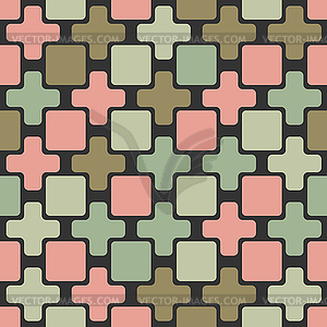 Seamless geometric pattern for texture, textiles, - vector image