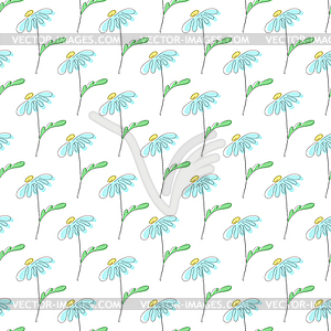 Floral seamless pattern for textures, textiles, - vector image