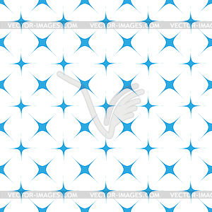 Seamless pattern of set of twinkling stars for - vector image