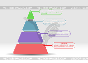 Template business plan, sales, marketing, business - vector clipart / vector image