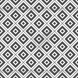 Seamless geometric pattern of squares for texture, - vector image