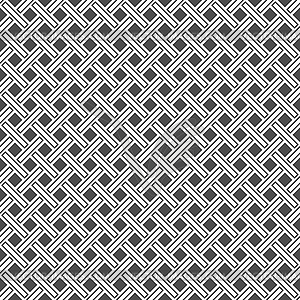 Abstract editable seamless geometric pattern of - vector image