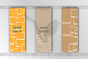 Template for banners, cover pages, posters, - vector clipart / vector image