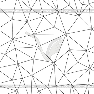 Seamless linear pattern forms triangles. illustrat - vector clipart