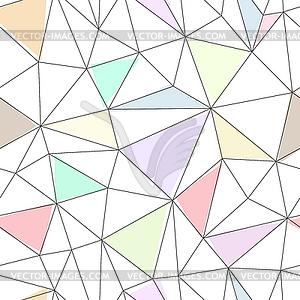 Geometric seamless pattern modern triangle texture