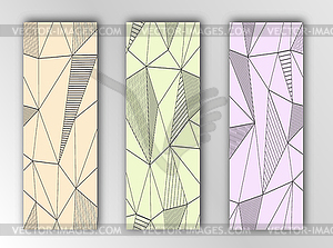 Template for banners, cover pages, posters, - vector image