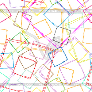 Seamless pattern of geometric shapes for banners, - vector clip art