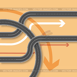 Background with road map. GPS navigation. Travel, - vector image