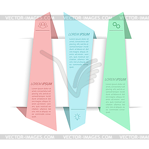 Infographics. Visualization of business data, - vector image